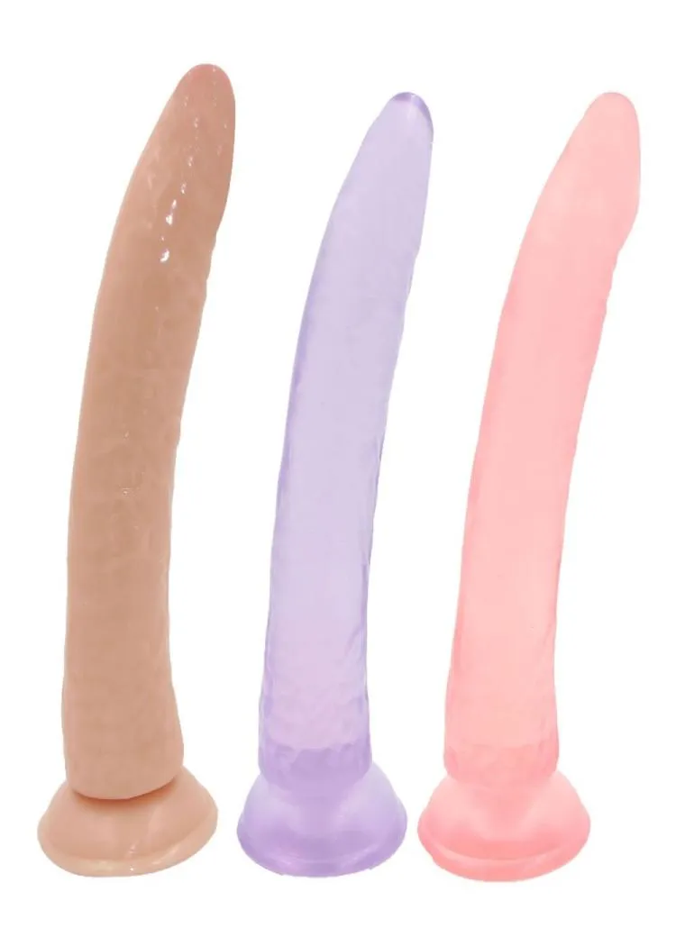 YEMA Big Realistisk Dildo Dick Penis med Suction Cup kraftfull kula vibrator sexleksaker för kvinna anal plugg vuxna erotiska leksaker y204091807