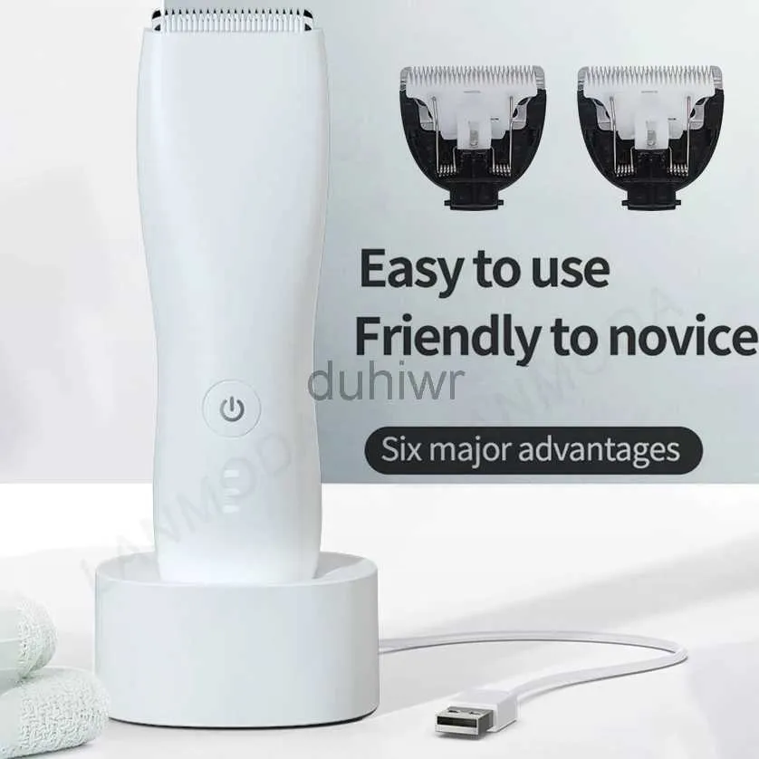 Epilator Electric Men Body Trimmer Groin Balls Shaver Women Bikini