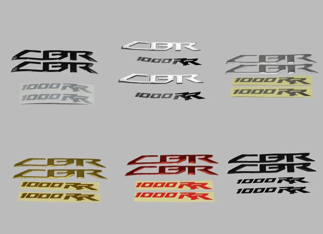 Adesivos com emblema 3D para motocicletas decalque para Honda CBR CBR1000RR6289904