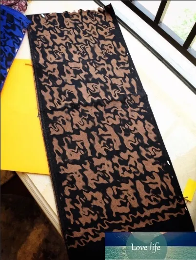 Sciarpe con sciarpa in nappa simil cashmere bicolore bicolore unisex nuova lettera