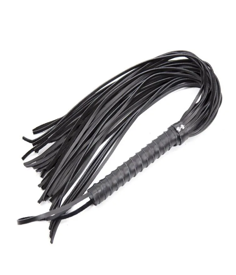 Genuine Leather BDSM Whip Fetish Spanking Bondage Punishment Torture Sex Toys for Couples Adult Games Sex Products Red Black GN2926001164