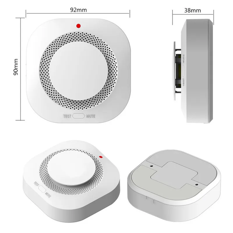 DHgate.com:Smart 433MHZ Smoke Detector, Wireless Fire Alarm Sensor for ...
