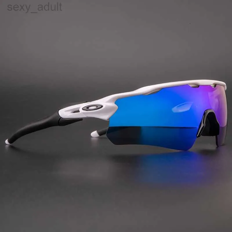 Luxe Oakleies Hommes Lunettes de soleil Cycle Sports Lunettes de soleil Designer Femmes Équitation Cyclisme en plein air Polarisé VTT Lunettes de vélo KFNI