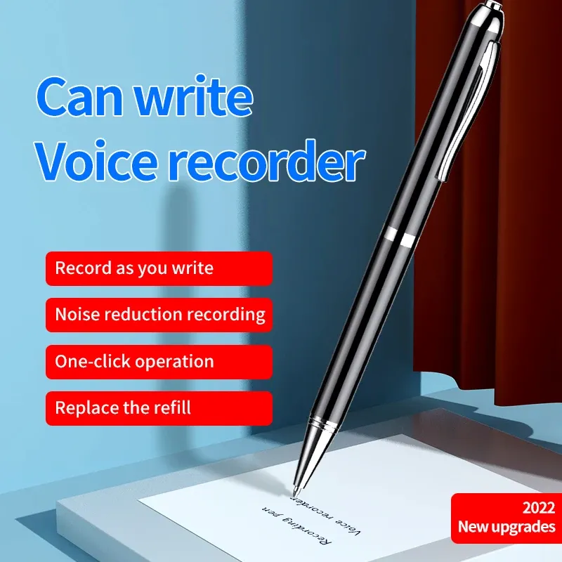 Recorder 256GB Digital Activated Pen Voice Recorder Espia 4128G Mini Professional Audio Record Noise Reduce Sound Dictaphone MP3 Player
