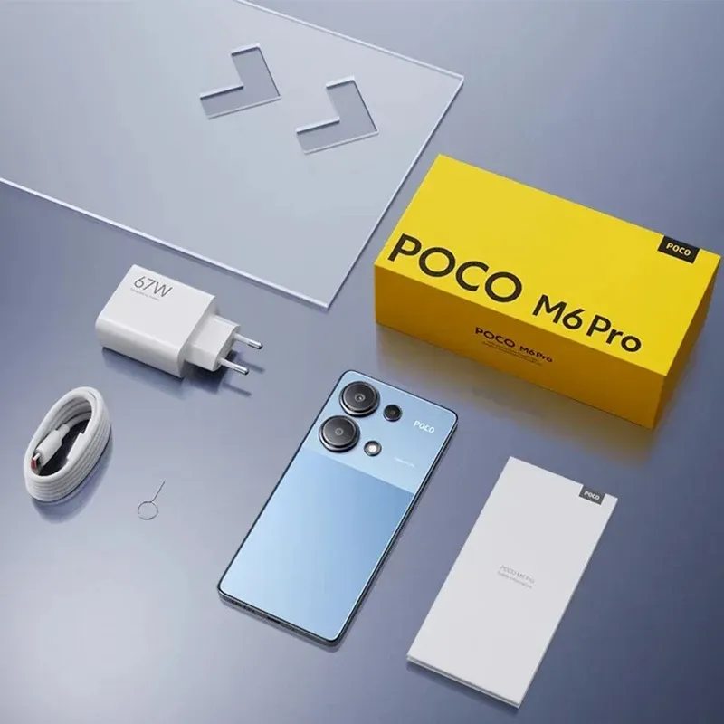 Poco M6 ProグローバルバージョンHelio G99 Ultra 120Hz Flow AMOLED 