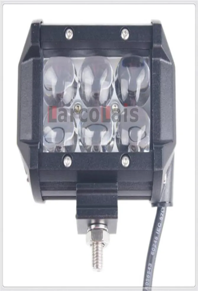 2pcs 4 인치 30W 4D 트랙터 보트 오프로드를위한 LED 작업 조명 바