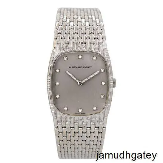 AP WIST STAW Automatyczne zegarek Top Wristwatch 18K Platinum Scale z diamentowym zestawem Manual Mechanical Fashion Watch Watch Luksusowy zegarek Szwajcarski zegarek Highend V5Uf