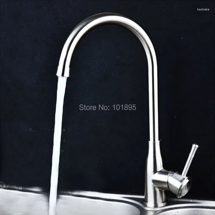 Kökskranar L16735 Luxury 304 Rostfritt stål Material Sink Tap