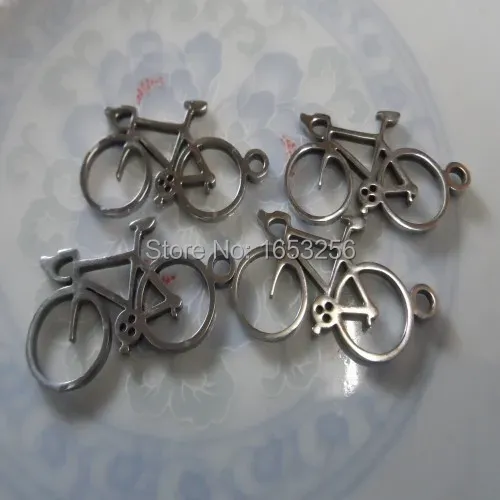 Necklaces in bulk 5pcs Lot New Fashion Style bicycle charms pendant stainless steel Polished
