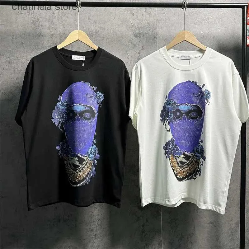 T-shirt da uomo ss Ih Nom Uh Nit Purple Mask Man T Shirt Uomo Ih Nom Uh Nit Streetwear T-shirt Abbigliamento Tees GYM T240220