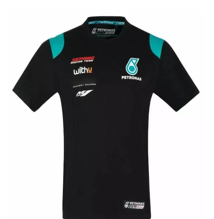 2020 Ny säsong Petronas tryckt för Yamaha T -shirt racing Team Ractory T -shirt Motocross Clothing Tshirt8748177