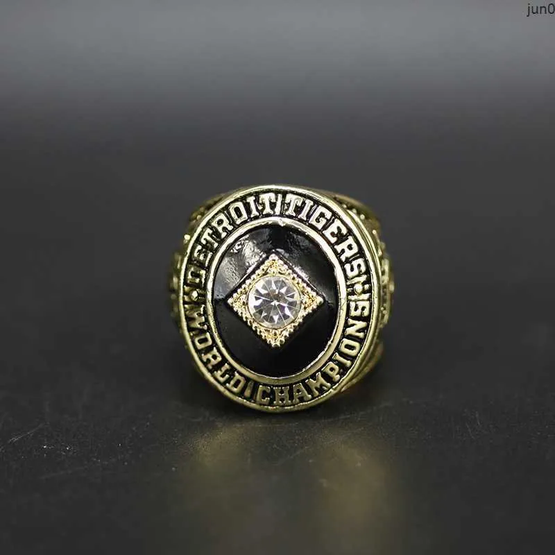 Anelli a fascia MLB 1968 Detroit Tiger Anello da campionato della American Baseball League World Series