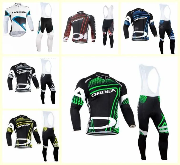 ORBEA team Cycling long Sleeves jersey bib pants sets Bike Clothing Ropa Ciclismo Sport Uniformes U1209136897061