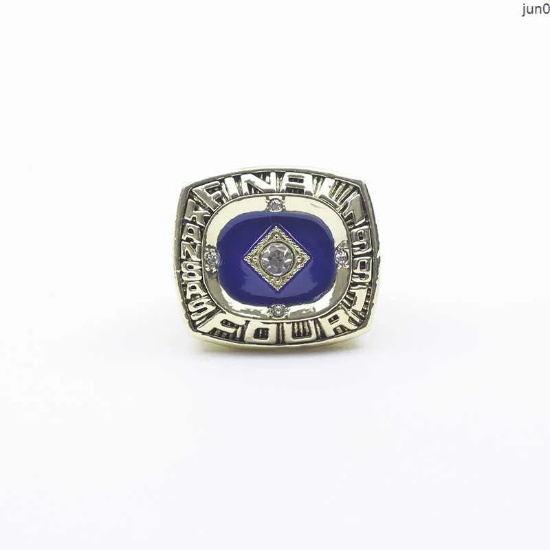 Bandringen NCAA 1991 Universiteit van Kansas Raven Hawk Basketball Champion Ring