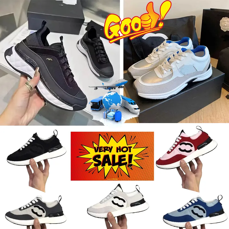 2024 Tasarımcı Sıradan Ayakkabı Kadın Lüks Sneaker Chaneless Kadın Eğitmenleri Olağanüstü Konforlu Sabahlar Bayanlar Tuval Eğitmeni