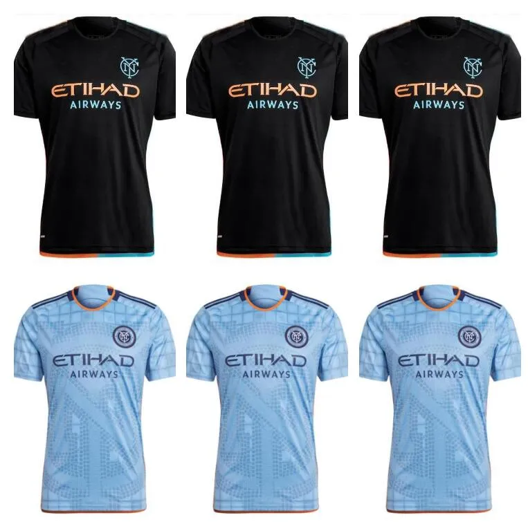 24 25 New York City FC Soccer Jersey Home Away NYCFC 2025 2025 THIAGO