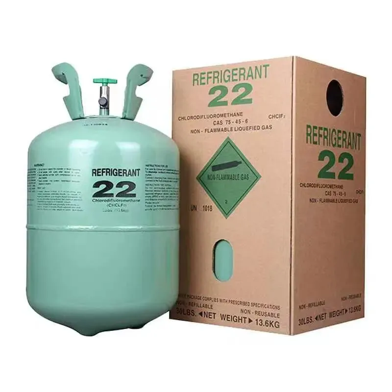 Cilindro refrigerante Freon in acciaio da 30 libbre che imballa il cilindro del serbatoio R410A R22 R134A per condizionatori d'aria