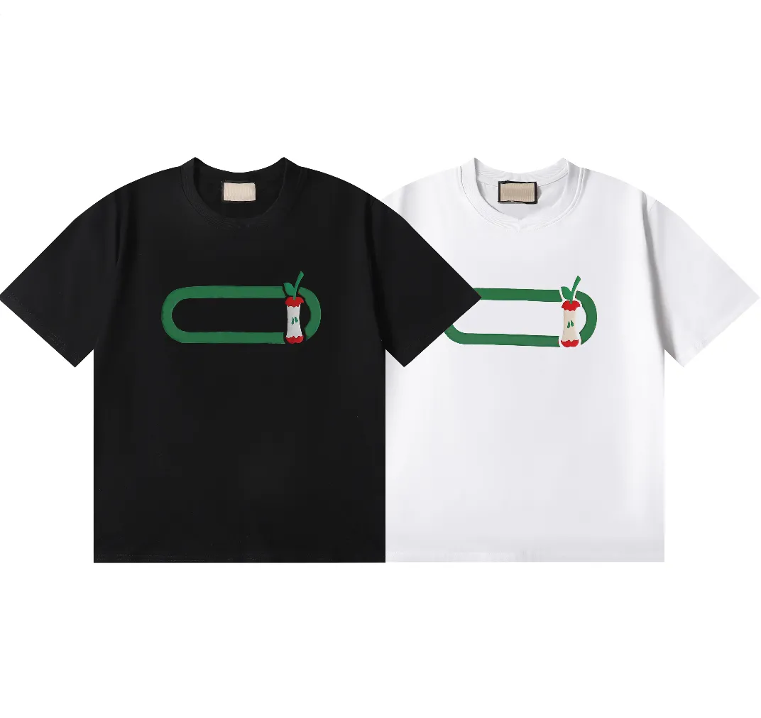 デザイナー100％コットンメンズTシャツ夏の贅沢な特大の漫画Tシャツショートスリーブ3xl 2xl xl TシャツルースマンTシャツ