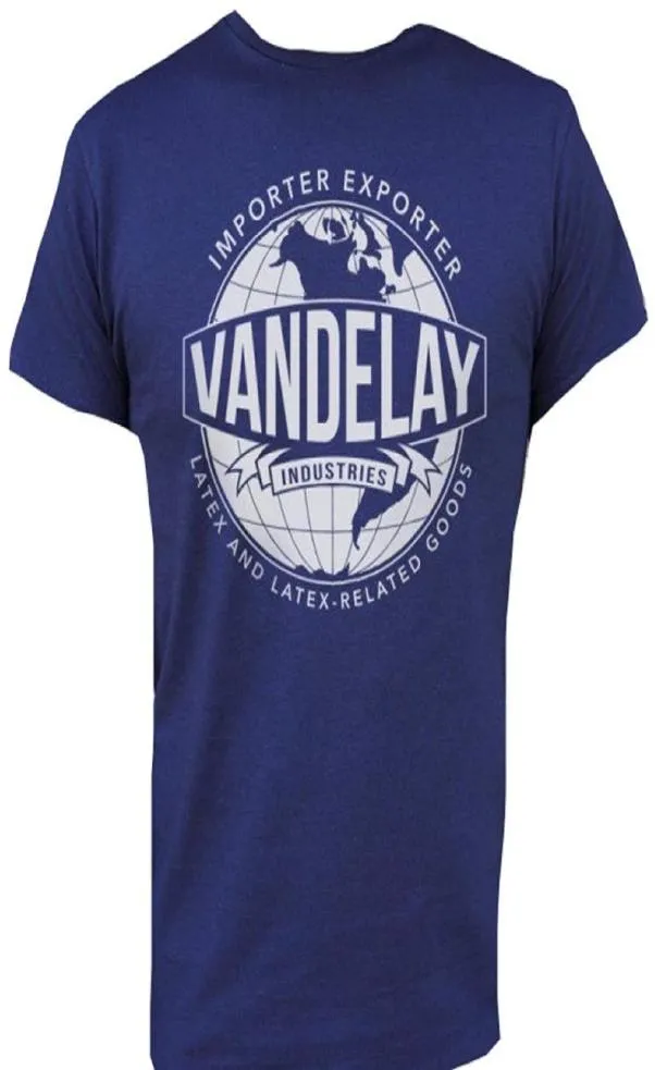Men039s Tshirts T Shirt Men Tees Brand Clothing Funny Vandelay Industries Seinfeld TV Show Autor Aut