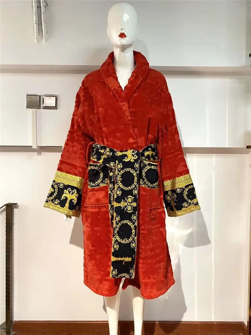 Prolriy Robes For Women, Women's Autumn Winter Color Matching Plush Insulation With Hat And Belt Long Nightgown Womens Robe Green XL - View #11