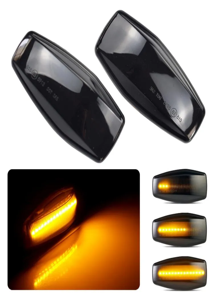 Dynamic LED Fender Light Side Marker för Hyundai I10 Trajet Sonata Elantra Getz XG Tucson Terracan Coupe Matrix för KIA9776048