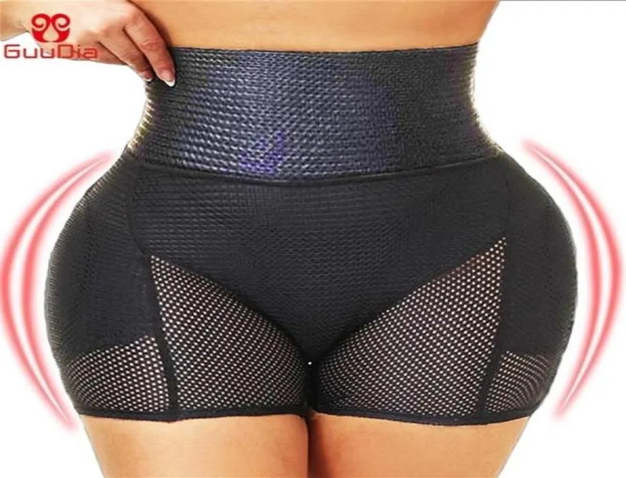 GUUDIA rembourré bout à bout rehausseur de hanche corps Shaper culotte Shapewear large ceinture Push Up sans couture butin 220629287l1696444