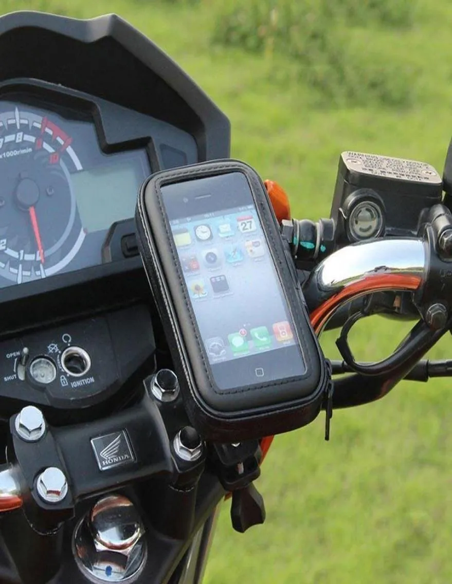 自転車オートバイ電話ホルダーiPhone X 8 Plus S9 GPS Bike Holder Waterproof MNES9185905のMoto Standバッグの電話サポート