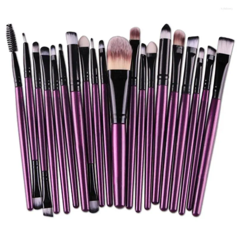 Makeup Brushes 22 färger Professional 20st/Set Foundation Powder Eyeshadow Blush Eyebrow Lip Brush Cosmetic Tools