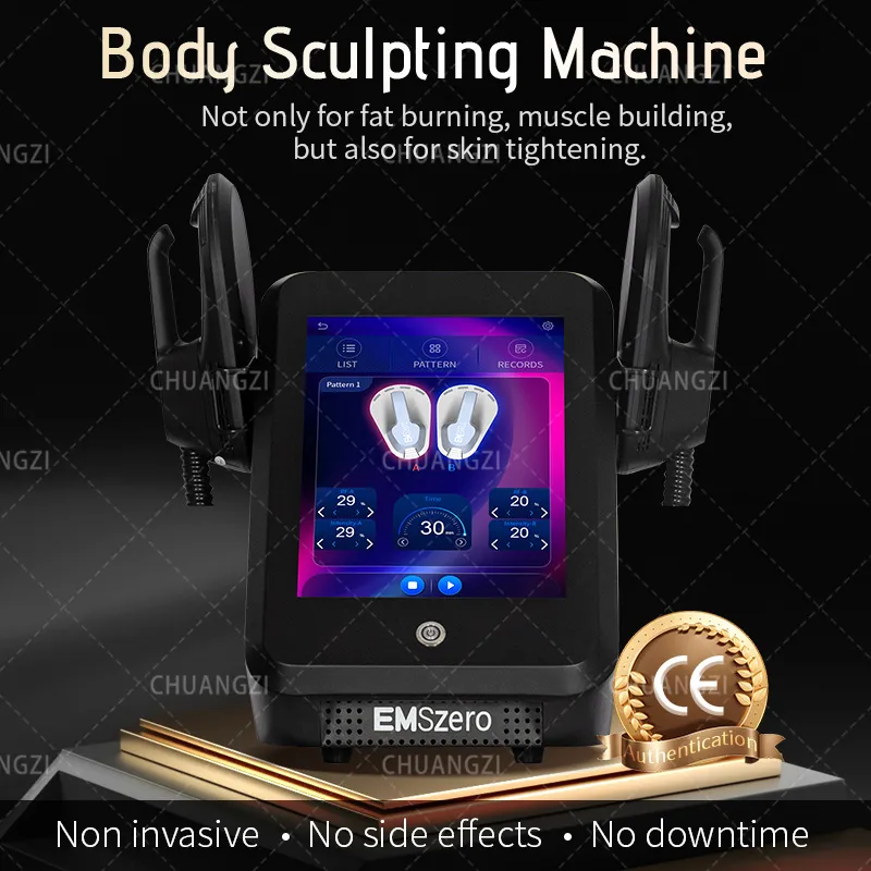 2024 Emszero high-end RF Slimming Machine 200Hz 2/4/5 HANDLAR HELA kroppsfett upplöser emszero skulptur ökar muskelformens kroppskurvor ems hiemt maskin 14 tesla