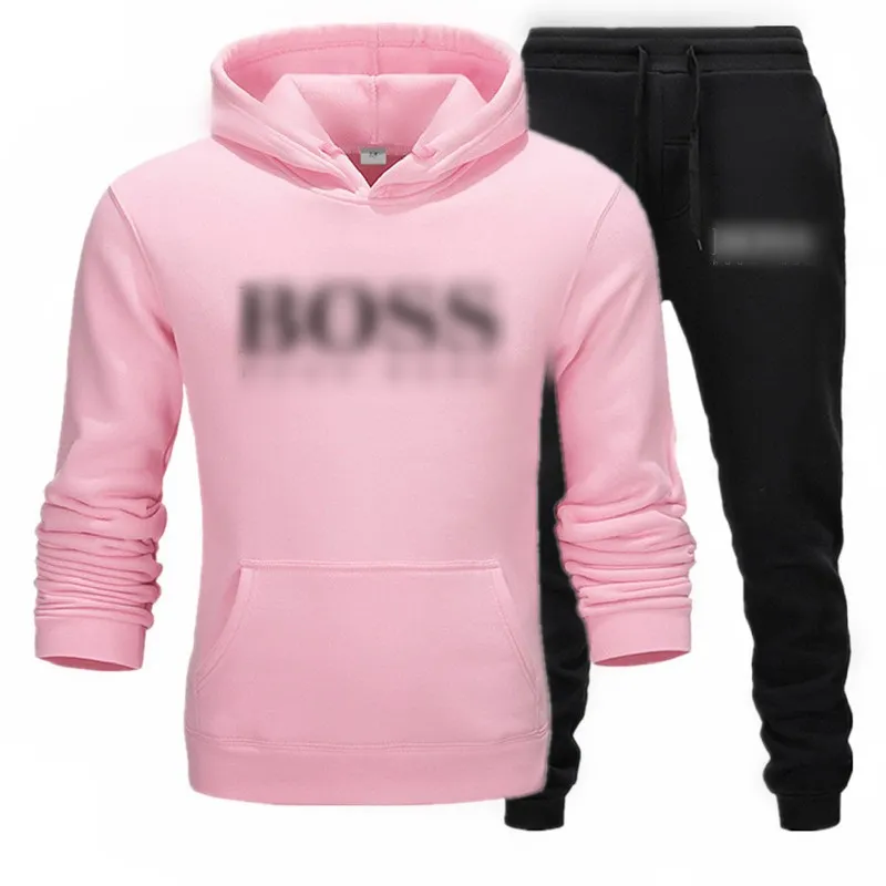 Mens Tracksuits Designer Sweatshirt Suit Fashion Hoodie Trousers Sweatshirt Sportwear Letter Printing Lovers Clothing S-3XL