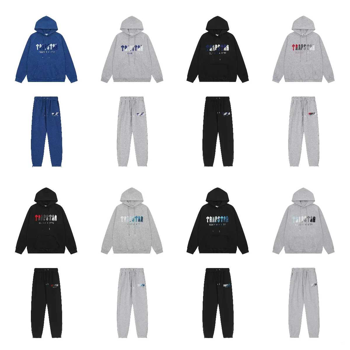 Trapstar Hoodie Tasarımcı Trailsuit Trapstar Pants Tasarımcısı Hoodie Hoodies Tasarımcı Erkekler Takip Hoodie Tasarımcı Erkek Hoodie Mens Sportif Kapüşonlu Pamuk Spon Spon