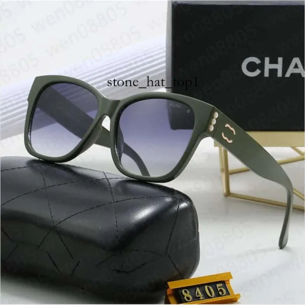 Designer zonnebrillen voor dames Heren Designer zonnebrillen Shades Luxe Chanele Cha Nel Bril Randloos Rechthoek Buffelhoorn Mode Klassiek Heren Helder 5379