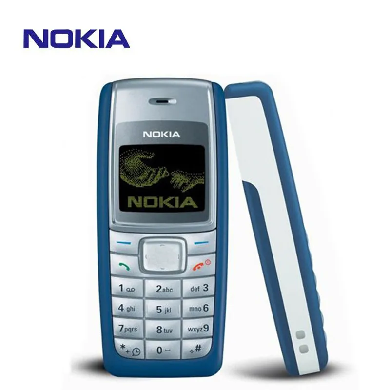 NOKIA – téléphone portable 1110 Original débloqué, appareil photo, Bluetooth, GSM, 2G, cadeaux classiques