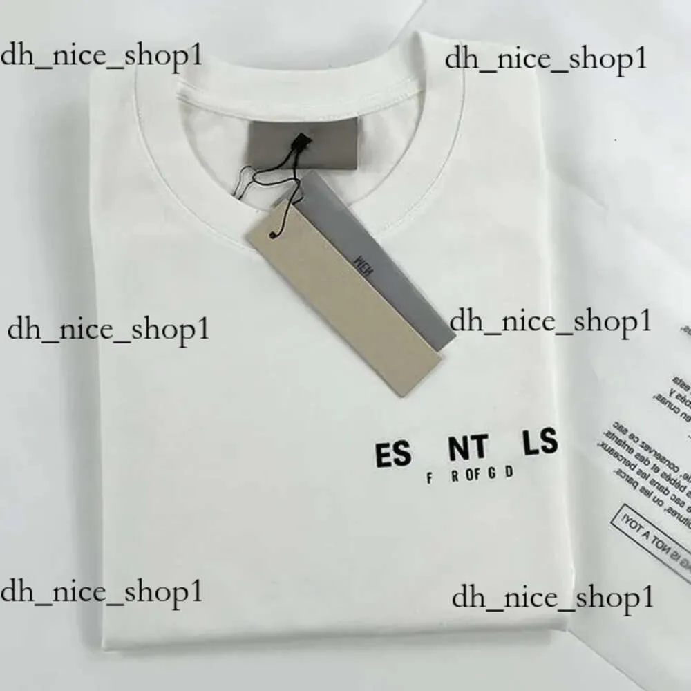 Essentialsweatshirtst Mens Womans T Shirts America Tasarımcı Moda Nefes Alabilir Klasikler Mektup Grafik Baskı Üst Kalite Sokak Gündelik EssentialShoodie Tee 720