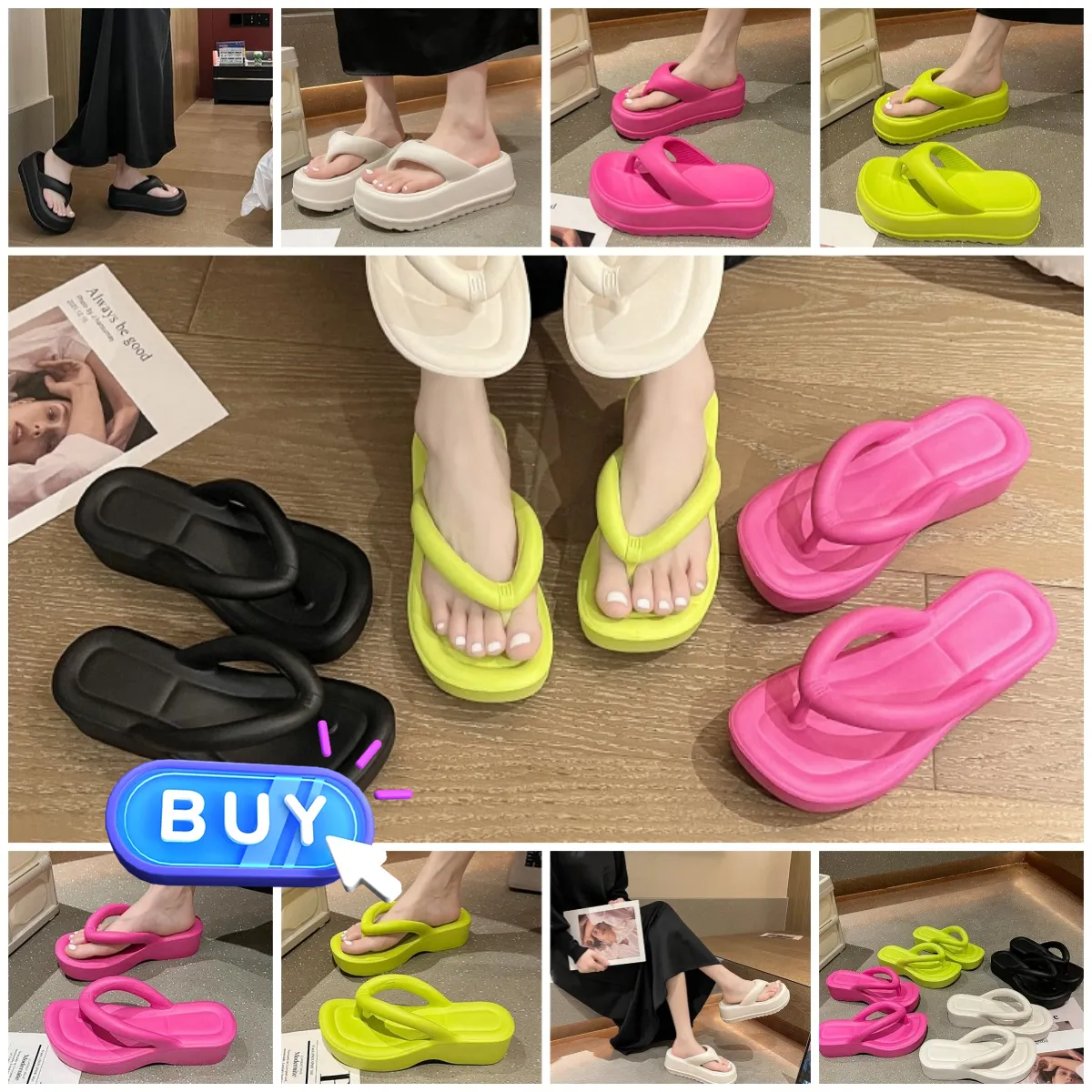 Flip-Flop Kostenloser Versand Hausschuhe Schuhe Rutsche Badezimmer Schlafzimmer Duschräume Wohnen Softy Tragen Hausschuhe Lüften Frauen schwarz weiß rosa bequem