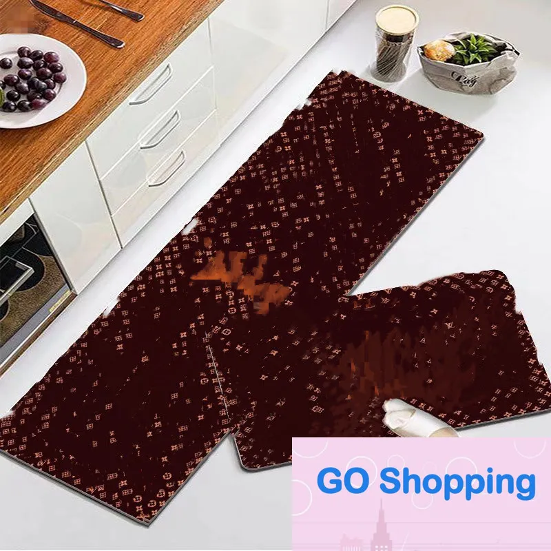 Hurtowa Quatangle prostokątna marka mody Ins Internet Celebrity Kitchen Maty podłogowe maty dywanowe chłonne olejek olej bez poślizgu mata długa mata