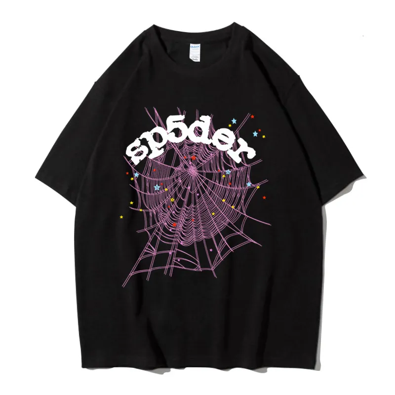 Designer Sp5der Hoodie Young Thug T-shirt Hip Hop Mens and