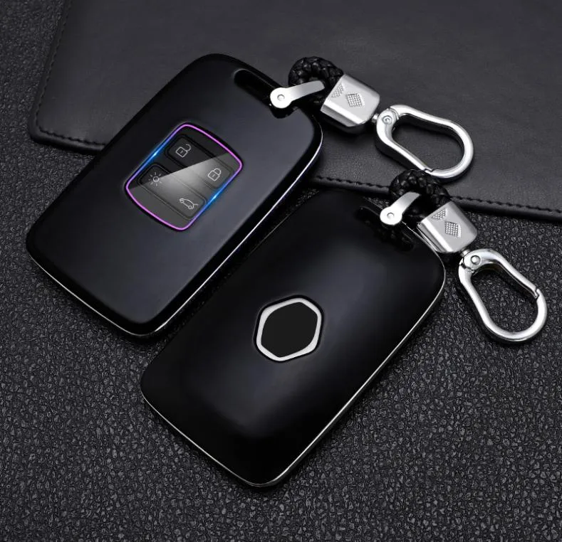 car key cover for renault megane 2 3 clio 4 5 captur trafic kangoo twingo 2021 2020 2019 key case keychain holder accessories7805405