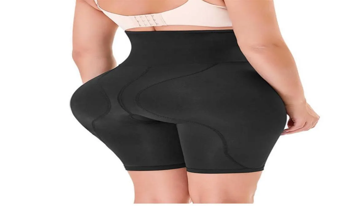 Kvinnor Butt Lifter Shapewear Fajas midja mage Body Shaper Underwear Pad Control trosor Fake skinkor lår slimmer4888461