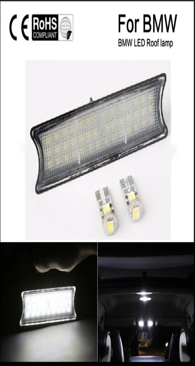 Lampe de toit intérieure LED blanche, pour KIT coupé 98-05 E46 2D M3 4D, DC 12V 42SMD led2505642