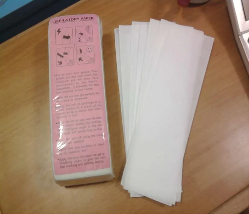 Paper Waxing Strips 500 Gezichtsversterker Body Perfect Hair Removal8377949
