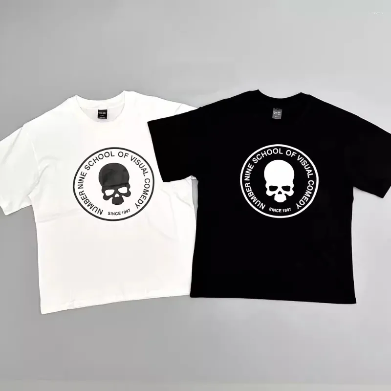 T-shirts pour hommes 2024 Hommes Numéro Neuf N9 T-shirt classique Hip Hop Skateboard Street Coton T-shirts T-shirt Top TX1035
