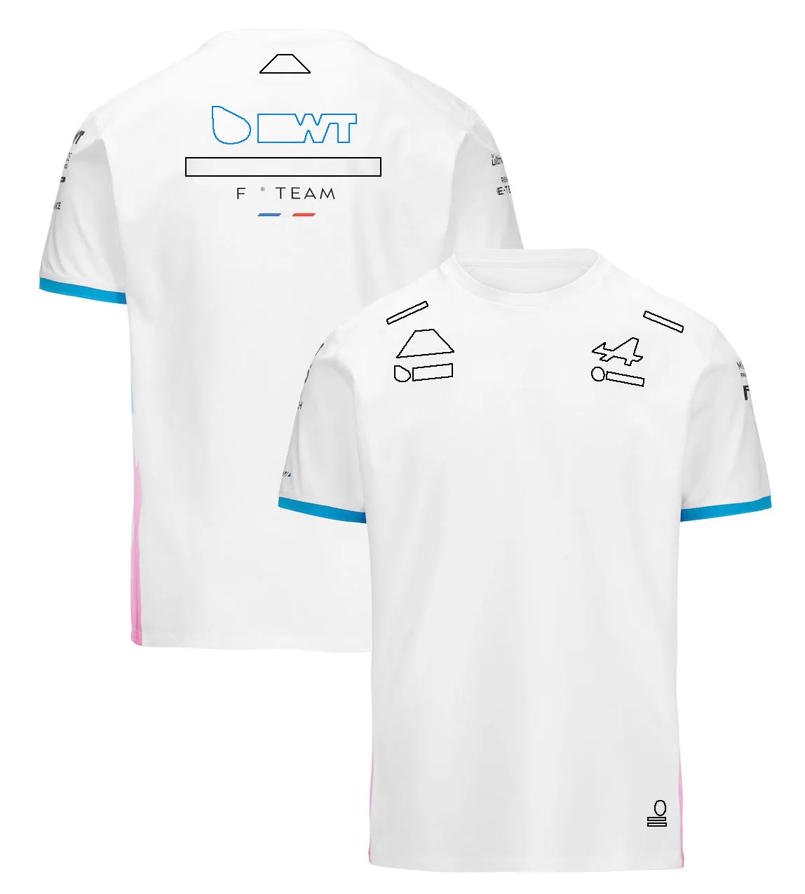 Mens Polos Mens T-shirts F1 Team 2024 T-shirt Formel 1 Ny säsong Racing Suit Polo Shirt T-shirt Driver Fans Jersey Topps Summer Mens Black T-shirt Plus Size Y1JS