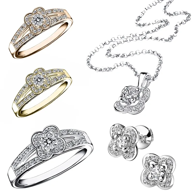 Armreifen, französischer Valentinstag, Luxus-Schmuck, 925er-Sterlingsilber, Damen-Halskette, hochwertiger Schmuck, kein Verblassen, kostenloser Versand