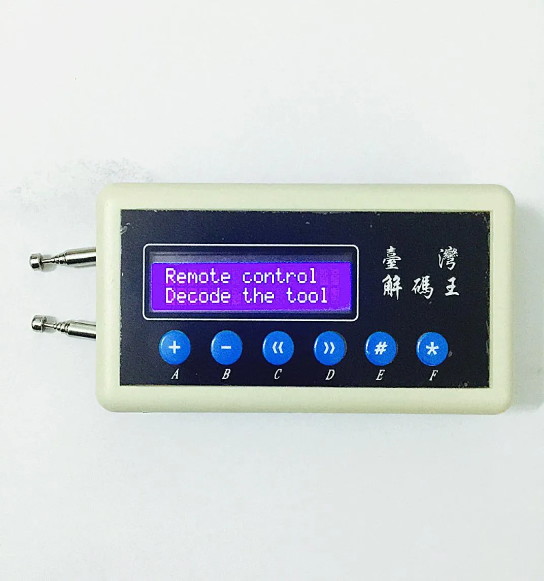 Carcode by DHLEMS 433Mhz Scanner de código de controle remoto Copiadora de chave remota8864021