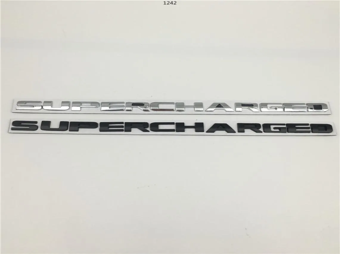 Auto Decoratie Voor Range Rover SPORT Supercharged Embleem Sticker Badge Logo5815439