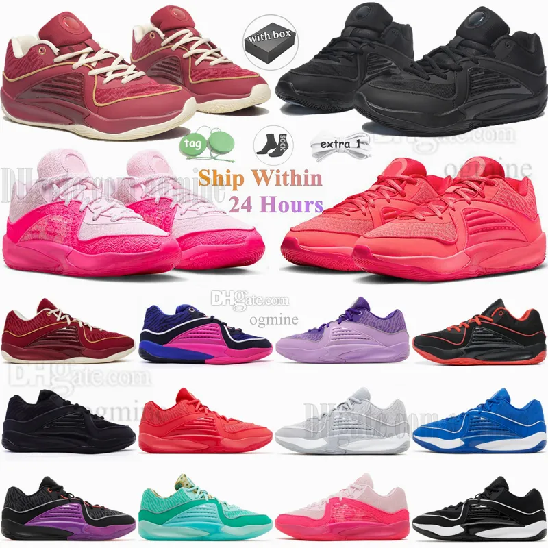 Met doos KD 16 Tante Pearl kd16 Basketbalschoenen Wanda NY vs NY Pathway Royalties Ember Glow Zwart Wit Boardroom Game Royal Heren dhgates Outdoor Sports Trainers 36-46