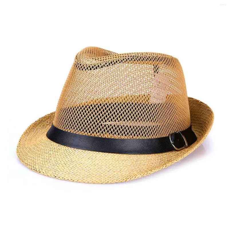 Basker mode fast färg varm ull vinter i breda randen hattar för sommar solsken strandresa elfenben kvinnor utomhus basker