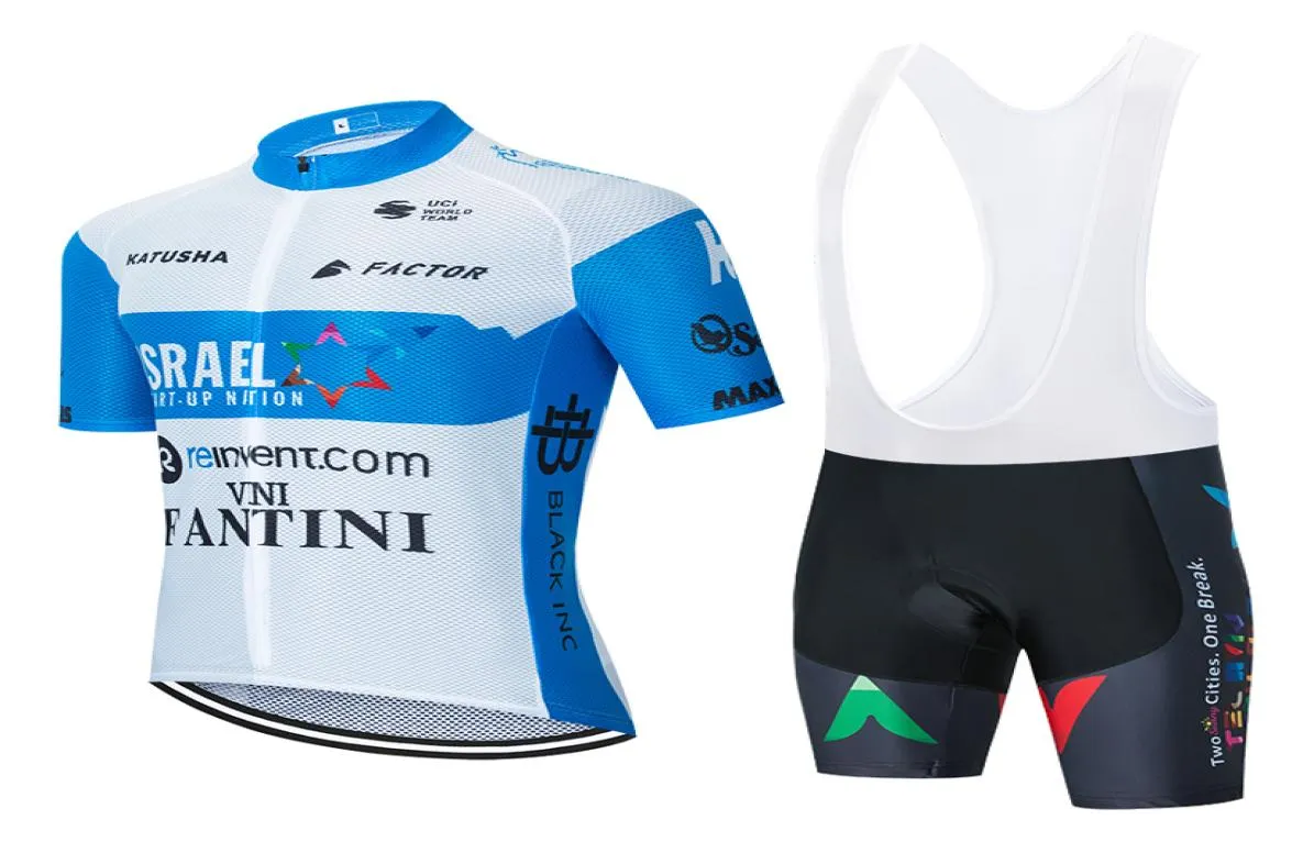 Cycling Jersey set 2020 Pro TEAM Israel CYCLING clothing Menwomen Summer breathable MTB bike jersey 9D gel pad bib shorts kit Rop8567942