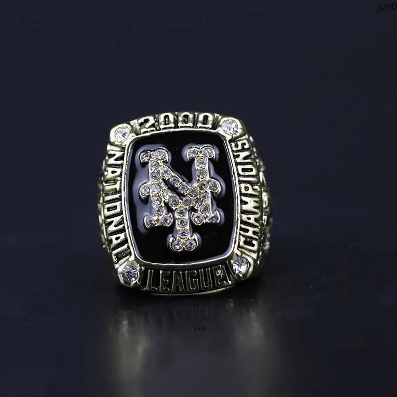 Band Rings MLB 2000 New York Metropolitan Championship Ring AMG7